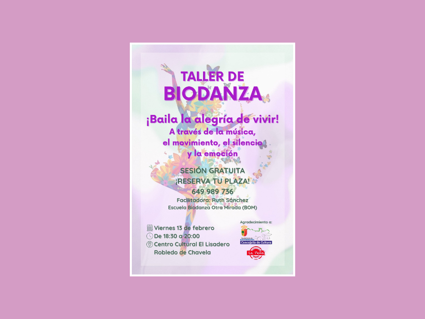 biodanza robledo cartel
